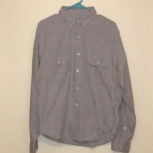 Jcrew men’s button-down casual light blue Large